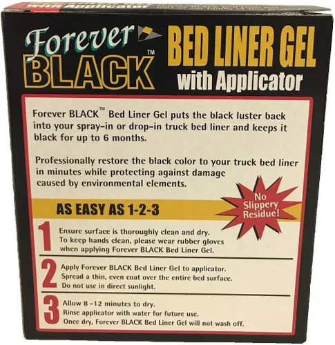 Miniatura 3 de Forever - Gel para tapete de caja de camioneta en color negro