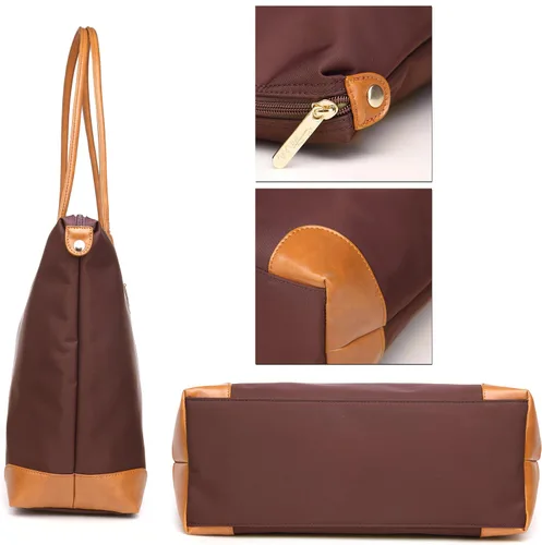 Miniatura 4 de NNEE Water Resistance Nylon Tote Bag & Multiple Pocket Design