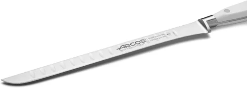 Miniatura 3 de ARCOS Cuchillo Cortador/Jamón de Acero Inoxidable Nitrum de 10 Pulgadas y Hoja de 9.843 in. Mango ergonómico POM Polioximetileno. Serie Riviera