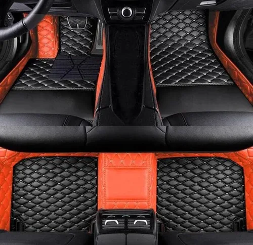 Miniatura 21 de Alfombrillas de cuero personalizadas para automóvil, impermeables, antideslizantes, adecuadas para automóviles, SUV, camionetas, lindos tapetes