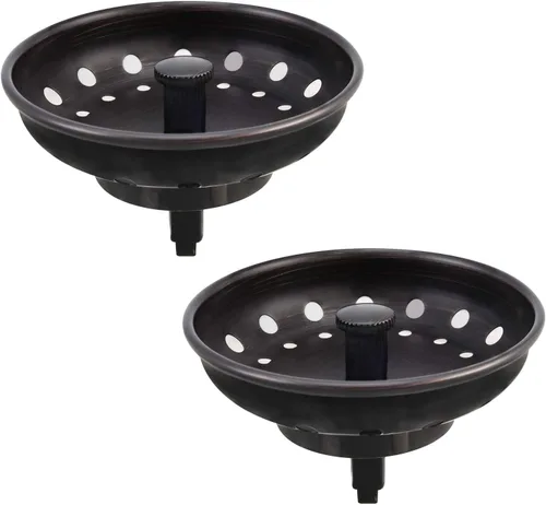 Miniatura 11 de KONE Colador de Drenaje para Fregadero Dorado Tapón y Colador para Fregadero de Acero Inoxidable Cesta Coladora para Fregadero de Cocina de Repuesto
