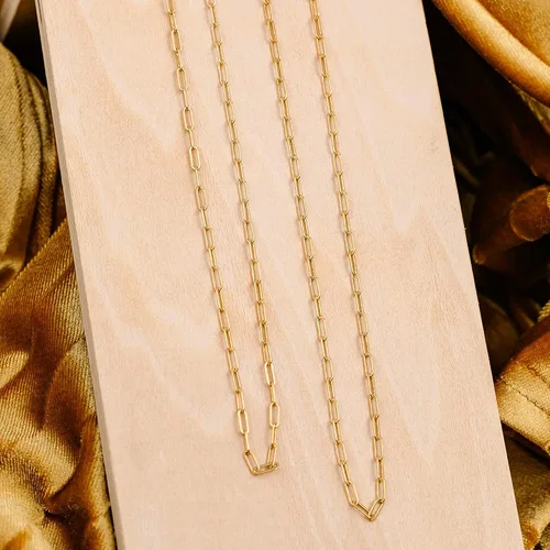 Miniatura 6 de CHESKY - Gargantilla de oro para mujer, chapado en plataoro de 14 quilates, gargantilla de cuentas satélite, delgada, de moda, collares de clip