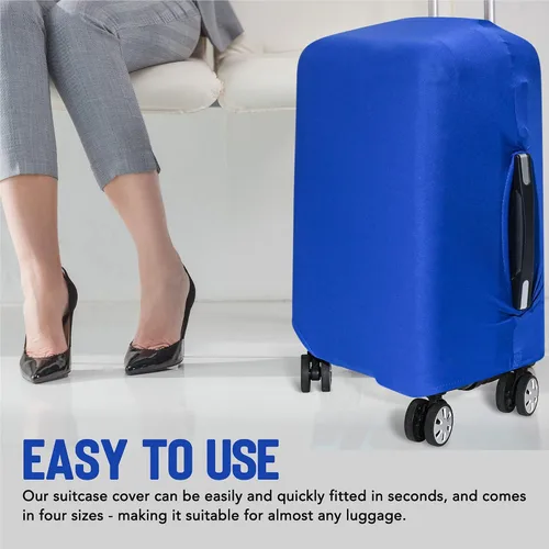 Miniatura 4 de Funda de equipaje de viaje I Protector de maleta aprobado por la TSA I Fundas de equipaje para maleta I Funda de maleta Bolsa I Protector
