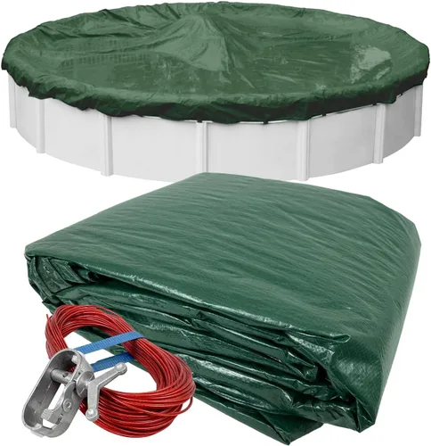 Miniatura 7 de Robelle Supreme Plus 3912-4 - Cubierta de piscina para el invierno, 12 pies, para piscinas colocadas sobre la superficie