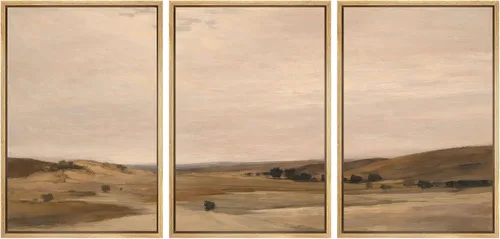 Miniatura 33 de SIGNWIN Lienzo enmarcado para pared, juego de arte tranquilo con reflejo de lago, acuarela, montaña y agua, ilustraciones modernas, arte abstracto