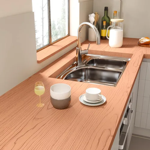 Papel tapiz de madera marrón, papel de contacto de madera, 15.7 x 78.7 pulgadas, papel tapiz autoadhesivo extraíble, papel tapiz decorativo para
