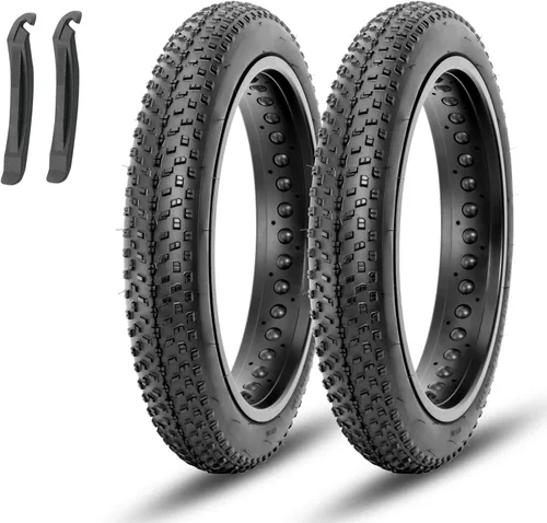 Miniatura 16 de MOHEGIA Fat Bike Tire: 20x3.0/20x4.0/26x3.0/26x4.0 Inch Foldable Replacement for E-Bike and MTB On-Road and Off-Road