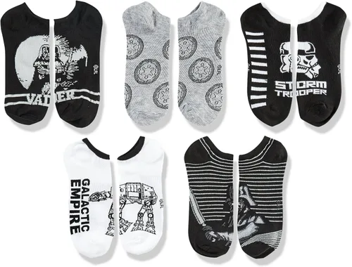 Miniatura 2 de Star Wars Paquete de 5 calcetines invisibles para hombre