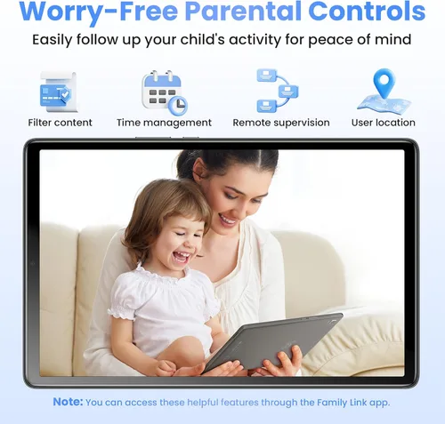 Miniatura 6 de Topsand La última tableta Android 13, tableta de 10.1 pulgadas con procesador de cuatro núcleos de 2.0 GHz, 64 GB de ROM, 1 TB expandible, cámara