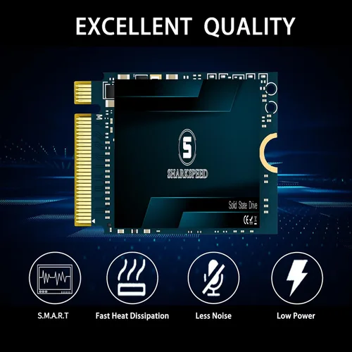 Miniatura 7 de SSD 256GB M.2 2230 NVMe PCIe Gen 3.0X4 unidad interna de estado sólido, compatible con Steam Deck, ROG Ally, Surface Pro, Ultrabook, laptop, PC