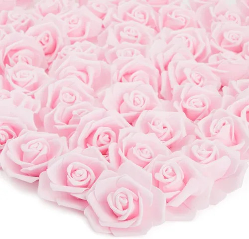 Juvale Decoración de Boda Flores Artificiales Cabezas de Clavel - Flores Sintéticas para Jarrón, Decoraciones de Mesa Centrales, Centros de Mesa de