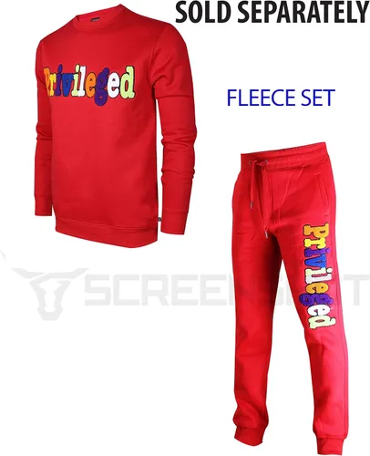 Miniatura 11 de SCREENSHOT APPLIQUE F11966 Premium Fleece Streetwear Chenille EMB Crew Neck Sweatshirt - Classic Fit