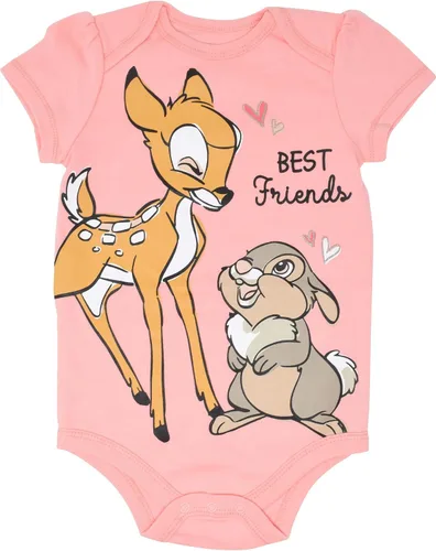 Miniatura 7 de Disney Classics The Aristocats Lion King Winnie the Pooh Pixar Toy Story Baby Girls 5 Pack Bodysuits Newborn to Infant