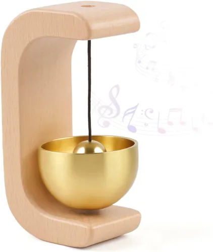 Miniatura 8 de Campana magnética de 2 piezas para puerta, timbre de puerta cuando se abre la puerta, campanilla de tendero, campanilla de viento magnética en el 2