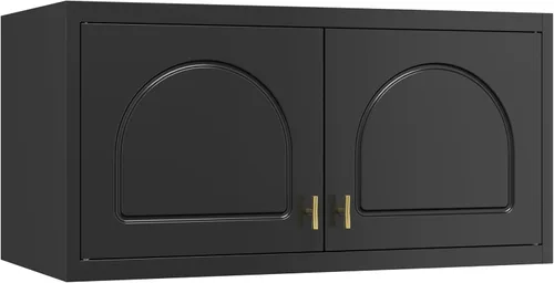 Miniatura 13 de Armarios de Metal con Cajones, Armario Guardarropa Negro con Barra para Colgar, Gabinete de Almacenamiento de Ropa con Estantes Ajustables