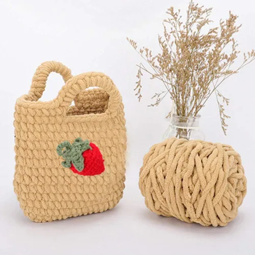 Miniatura 2 de Hilo de felpilla grueso y esponjoso, color negro, grueso, lavable, suave y cálido, hilo de punto a mano, hilo accesorio, 5.64 oz
