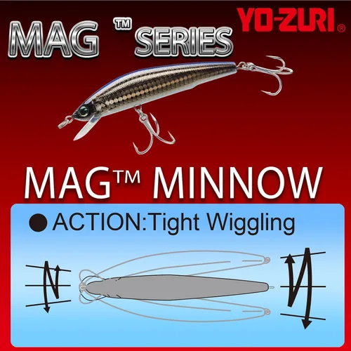 Miniatura 4 de Yo-Zuri Mag Minnow - Señuelo flotante para buceo