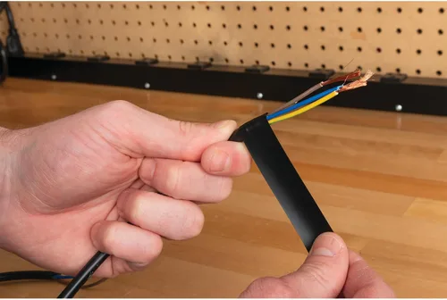 Miniatura 4 de Performance Tool 1135 - Juego de cinta eléctrica roja, verde, azul, negra y blanca, paquete de 5