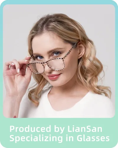 Miniatura 2 de LianSan - Gafas de seguridad antivaho de gran tamaño para enfermeras, gafas certificadas Z87.1 para mujeres, protección UV cuadrada Teñido