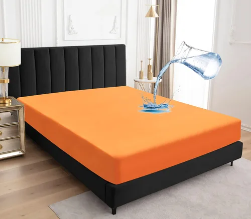 Miniatura 27 de Sufdari Protector de colchón impermeable, funda de colchón tamaño individual para cama, bolsillo profundo de 18 pulgadas, protector de colchón