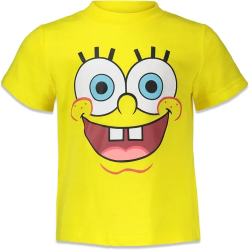 Miniatura 3 de Paquete de 3 camisetas de Bob Esponja Calamardo para niños pequeños a grandes
