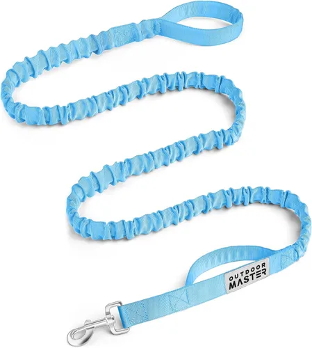 Miniatura 12 de Correa de cuerda elástica para perros Outdoormaster; para mayor seguridad y comodidad de su perro., M