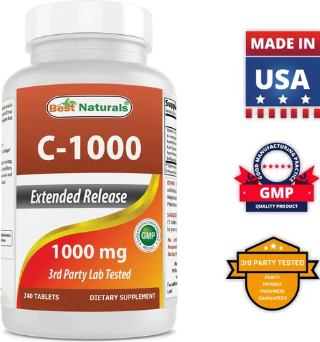 Miniatura 7 de Best Naturals Vitamina B12 6000 mcg y vitamina C 1000 mg