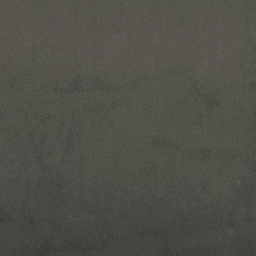 Miniatura 7 de vidaXL Marco de cama tamaño Queen con somier, terciopelo gris oscuro, diseño moderno, construcción de madera contrachapada de ingeniería duradera