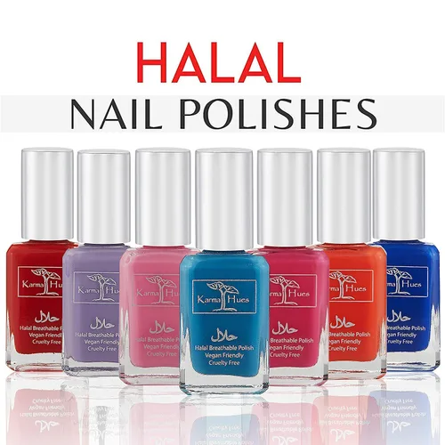 Miniatura 5 de Karma Naturals - Esmalte de uñas Halal certificado – transpirable y permeable al agua, apto para Wudu (Aabidah)
