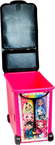 Miniatura 2 de Tara Toys MGA Rainbow - Estuche de almacenamiento y transporte para muñecas de ruedas altas, un refugio de moda para mantener las muñecas ordenadas
