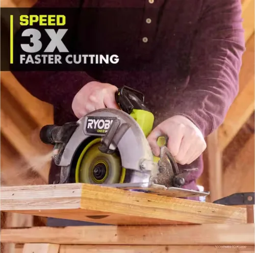 Miniatura 4 de RYOBI ONE+ HP - Sierra circular inalámbrica de 18 V, sin escobillas, 7-1/4 pulgadas (solo herramienta)
