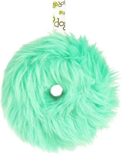 Miniatura 21 de goDog Furballz - Bola de peluche chirriante para perro, tecnología Chew Guard, color arcoíris genial, grande Furballz (arco iris fresco)