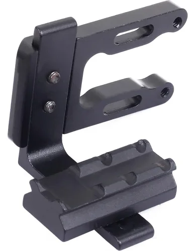 Miniatura 5 de Soporte de alcance de vista de arco de tiro con arco para punto rojo láser alcance compuesto arco y arco recurvo caza tiro