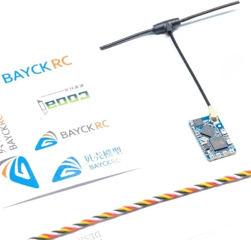 SPARKHOBBY BAYCK ELRS 915MHz / 2.4GHz Nano ExpressLRS Receptor con Antena Tipo T Soporte Actualización para RC FPV Traversing Drones Piezas (1PC