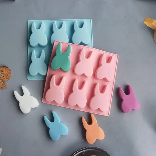 Miniatura 3 de Molde de silicona para dientes con forma de dientes, bandeja para cubitos de hielo, molde de chocolate, molde para dulces, mini molde para jabón