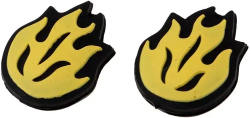 Miniatura 4 de SM SunniMix 4 pares de raquetas de tenis, amortiguadores de vibraciones, amortiguadores a prueba de golpes, piezas de repuesto, accesorios 4 pares #1
