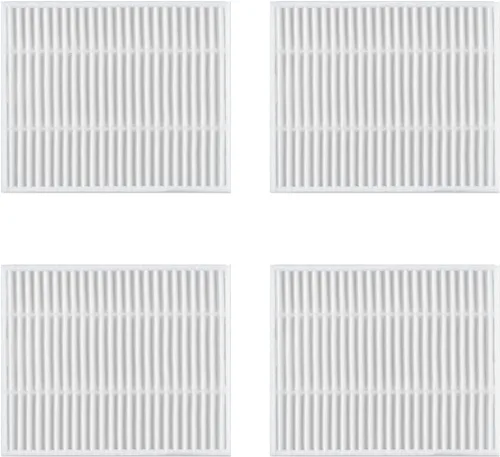 4 paquetes de filtros HEPA de repuesto compatibles con aspiradora robot Roborock Q7 M5/Q7 M5+/Q7 L5/Q7 L5+ | Filtro lavable de repuesto, piezas de