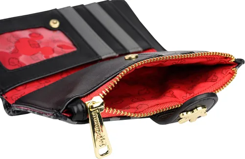 Miniatura 4 de Loungefly Disney Mickey Mouse Wallet Snap Flap Clutch Varios