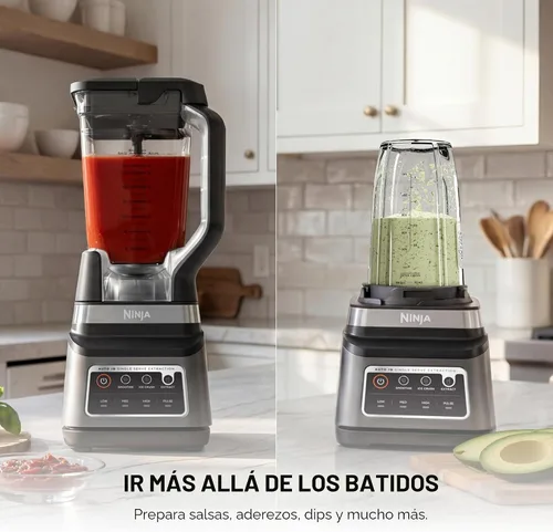 Miniatura 7 de Ninja BN751 Professional Plus DUO Licuadora, 1400 vatios máximo, 3 programas de Auto-IQ para batidos, bebidas congeladas y extracciones