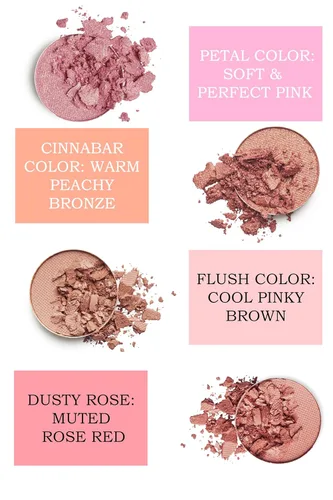 Miniatura 3 de Mom's Secret Rubor 100% natural, orgánico, vegano, sin gluten, rubor natural prensado, libre de crueldad, fabricado en los Estados Unidos, 0.18 Rosa