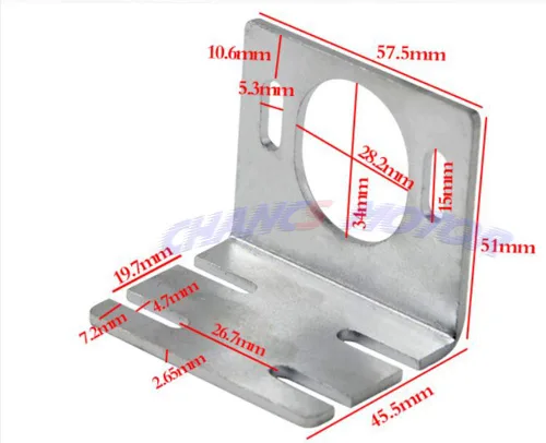 Miniatura 6 de CHANCS Motor de engranaje eléctrico de poco ruido del eje común del poder más elevado CH-3420 24V DC 7000RPM del alto esfuerzo de torsión