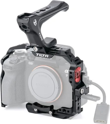 Miniatura 7 de Tilta Jaula completa para cámara compatible con Sony A7 IV, a1, S3, R4, 73, R3, A9 Negro