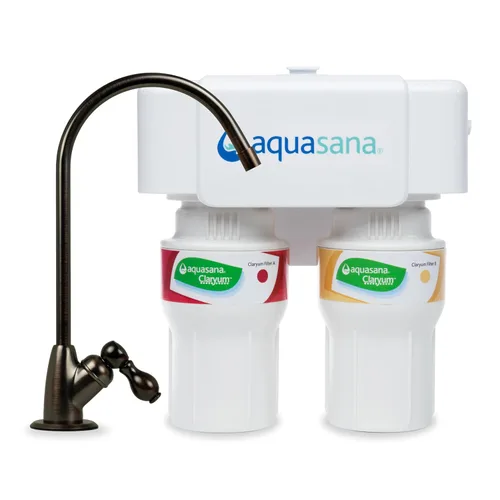 Miniatura 14 de Sistema de filtro de agua Aquasana para debajo del fregadero - Reduce PFAS, plomo y cloro en el agua potable - Filtración de clarium para la cocina