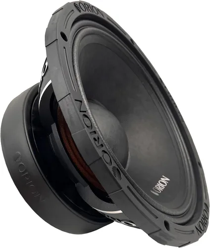 Miniatura 6 de ORION XTR XTX858DC - Altavoces con tapa antipolvo de alta eficiencia de 8 pulgadas de rango medio, 1600 W de potencia máxima, 400 W RMS, 8 ohmios