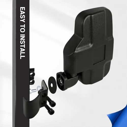 Miniatura 7 de UNIGT UTV - Espejos retrovisores compatibles con Polaris Ranger 570 900 XP 1000/Can-Am Defender Pro-Fit 2015+ espejos laterales separables