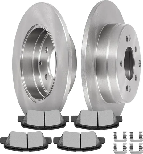 Miniatura 28 de SCITOO Brake Kits For Jeep For Cherokee 1999-2001,For TJ 1999-2006,For Jeep For Wrangler 2000-2006 Front Drilled & Slotted Disc Brakes Rotors and