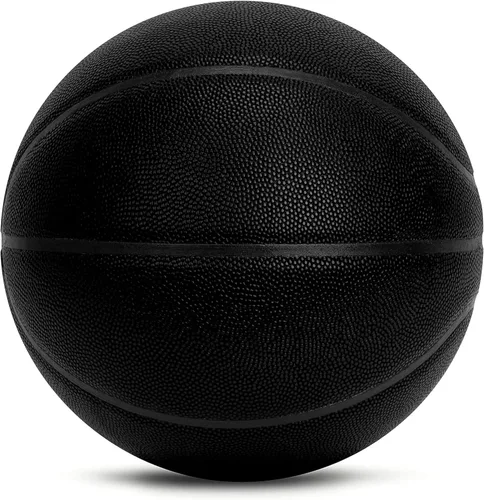Miniatura 2 de AND1 Street Grip - Balón de baloncesto de cuero compuesto premium y bomba, balón oficial de Streetball tamaño 7 (29.5 pulgadas), hecho