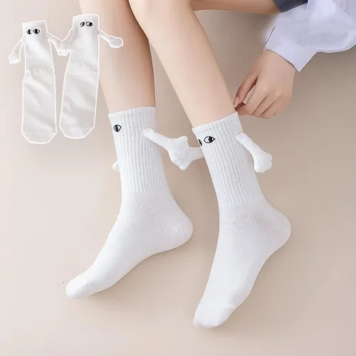 Miniatura 7 de Calcetines magnéticos en las manos divertidos para hombres para mujeres, amistad, parejas, mejores regalos, novio, novia