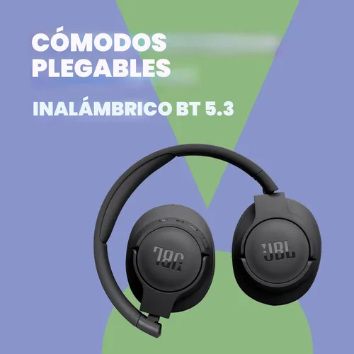 Miniatura 4 de JBL Tune 720BT - Auriculares inalámbricos con cancelación de ruido, con sonido JBL Pure Bass, Bluetooth 5.3, hasta 76 horas de duración de batería