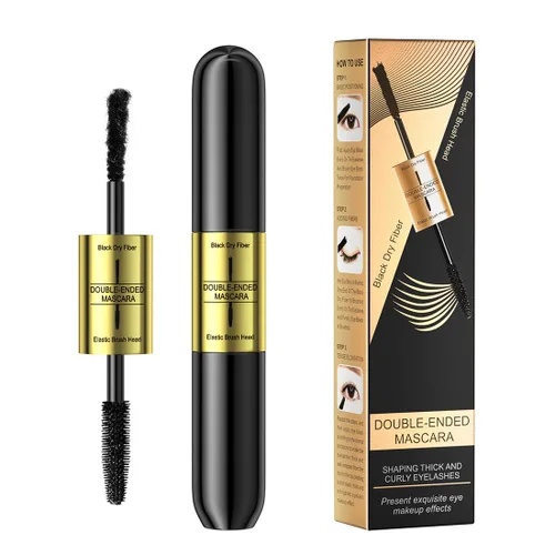 Miniatura 5 de Máscara con infusión de fibra, fibras pequeñas negras incluidas rímel para extender y alargar las pestañas, para un máximo volumen y efecto de rizo